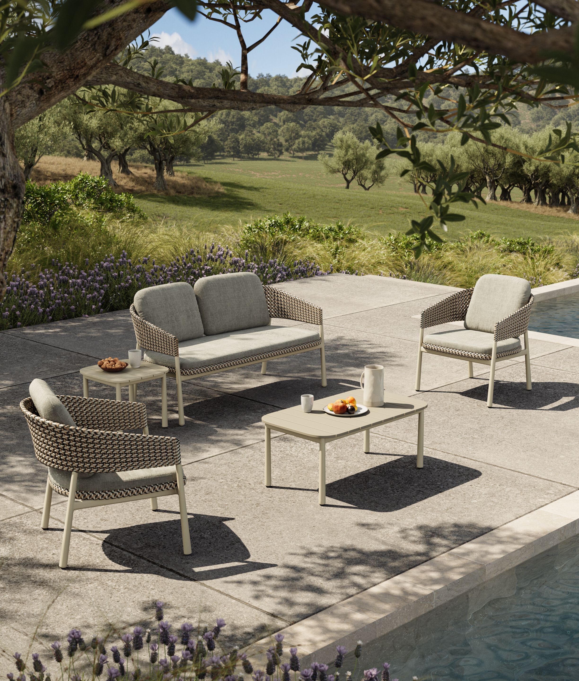 2-местный садовый диван из ротанга VINEKO Hipo ARCH-00046997 - Вид №2