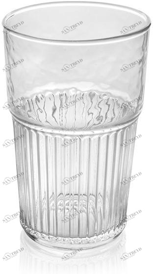 IVV Набор из 6 больших стаканов из прозрачного стекла Industrial chic 7715.2