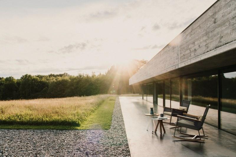 Kettal Садовое кресло-качалка из веревки Landscape #943101-750 - Вид №3