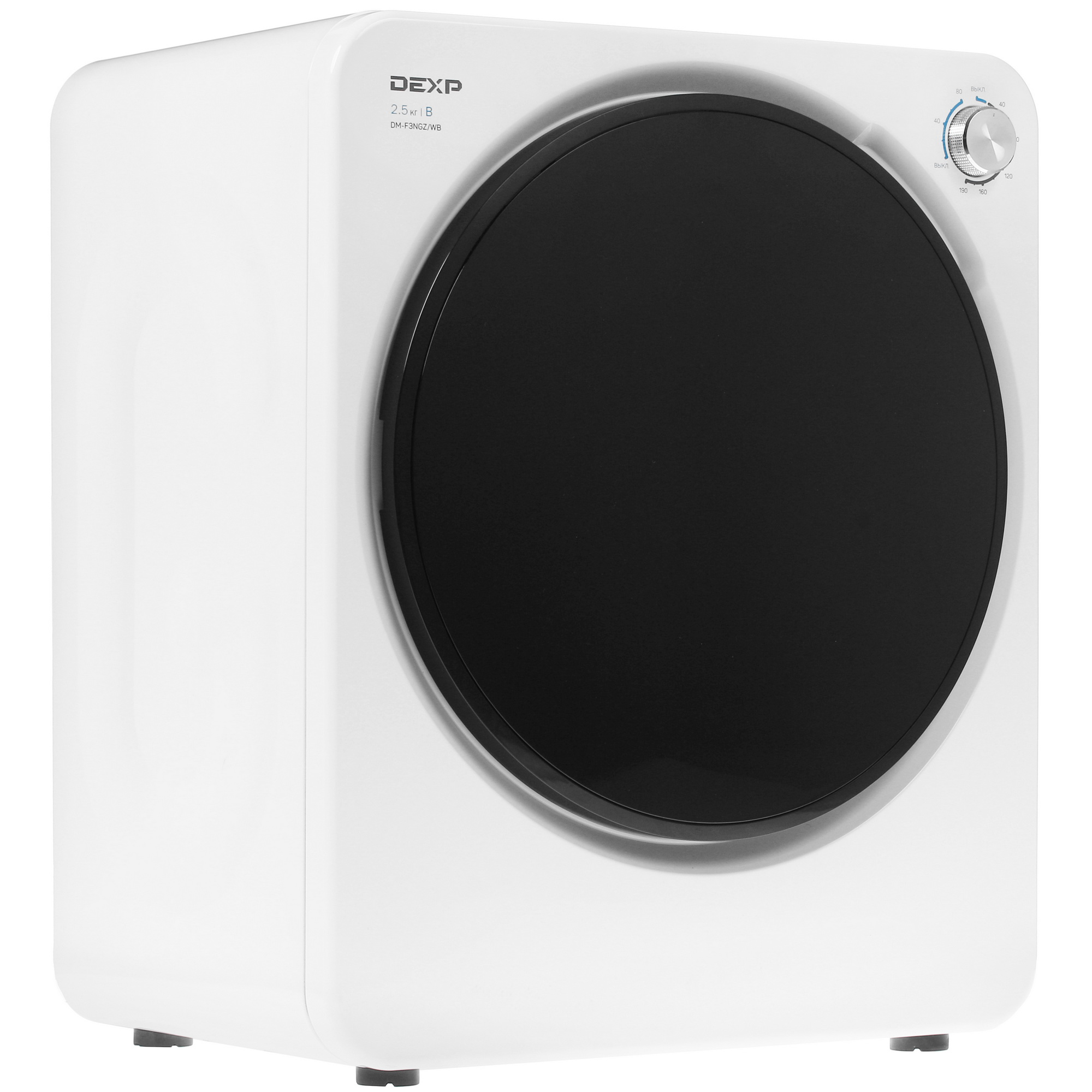 4812229 Сушильная машина DEXP DM-F3NGZ/WB белый STDN-0099331 - Вид №1