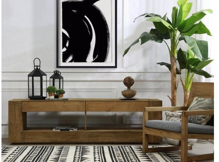 Arrediorg.it® Тумба под телевизор из массива дерева Woodside Ah707 tv cabinet  - Вид №6