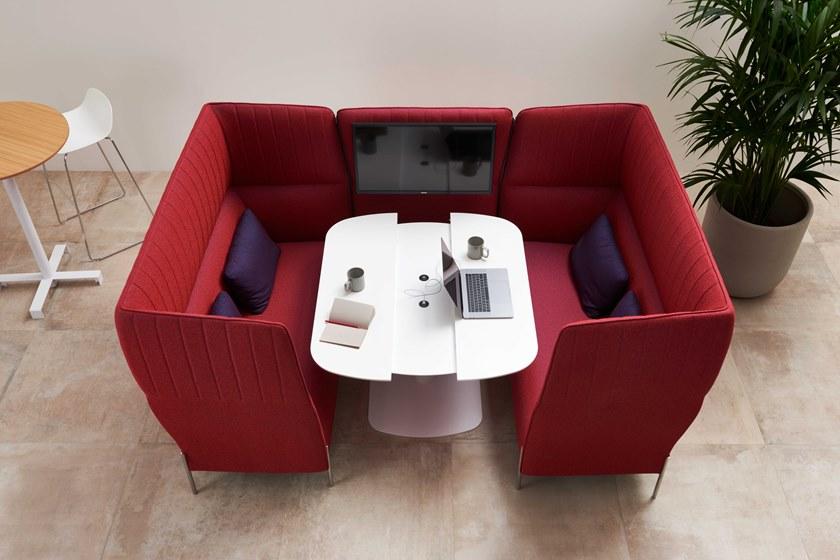 ESTEL GROUP Мягкий кожаный диван с высокой спинкой Dolly sun-id-1360779 - Вид №1