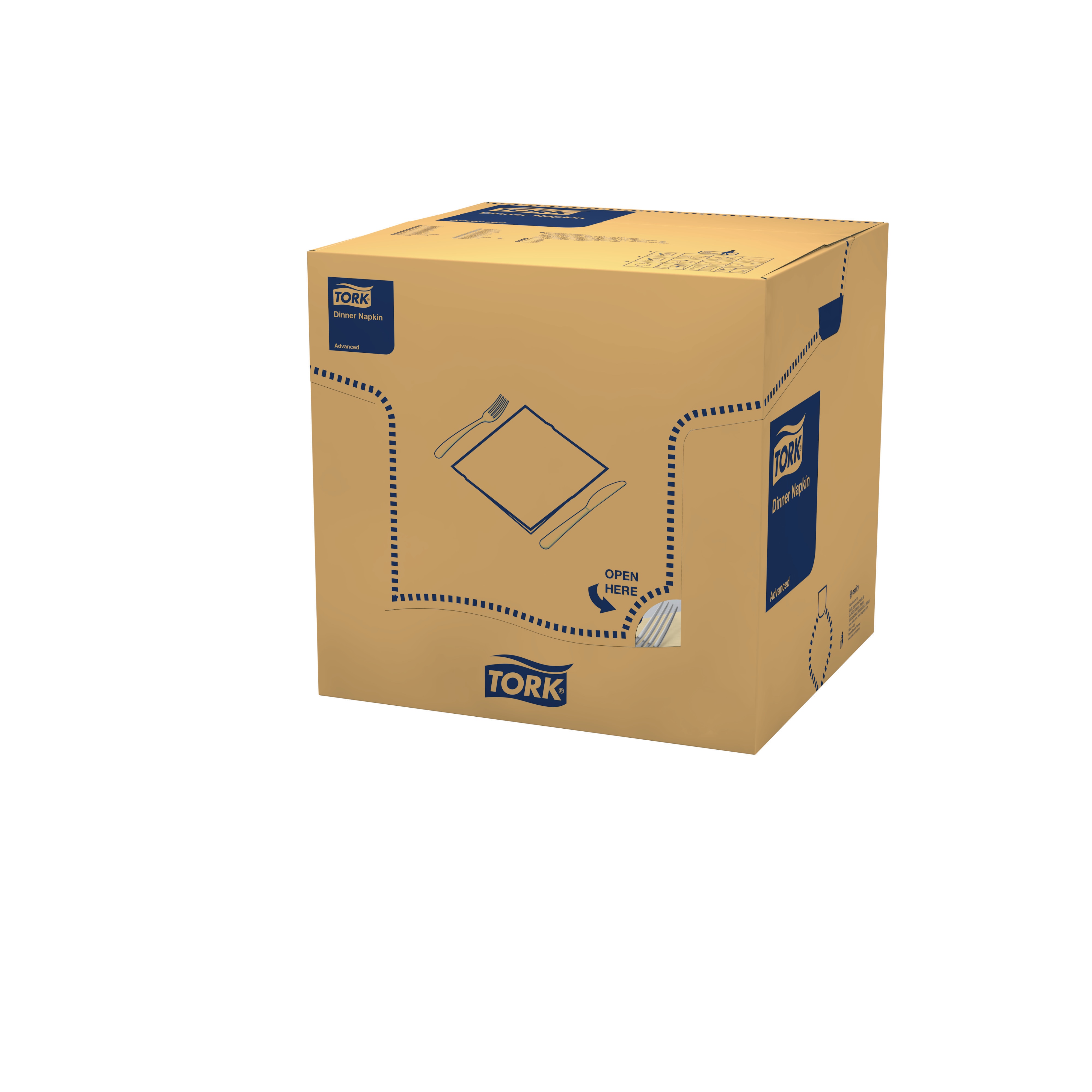 47874738 Песочная обеденная салфетка Tork  - Вид №3