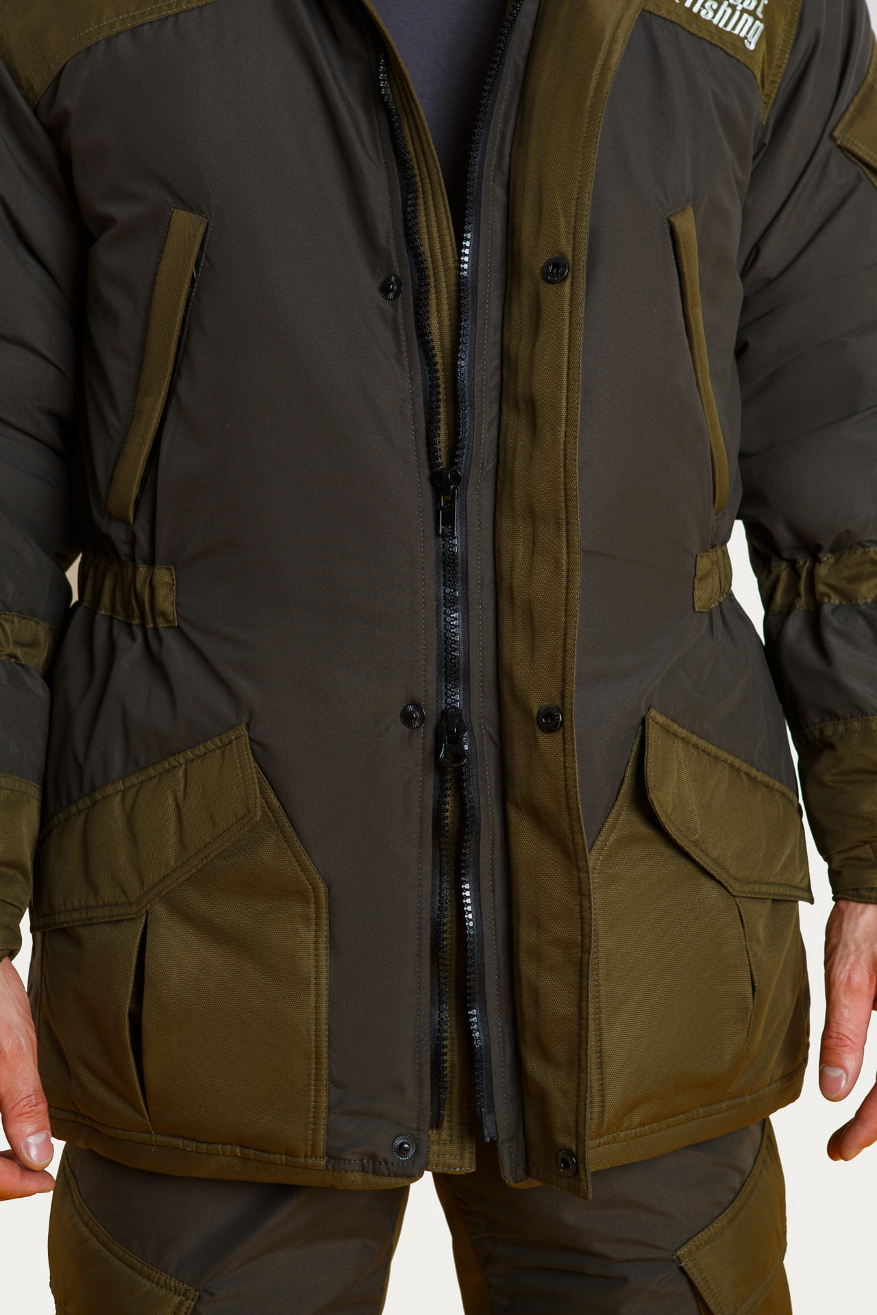 63940 Костюм  зимний хаки West Fishing  Зимняя спецодежда Santreyd  - Вид №14