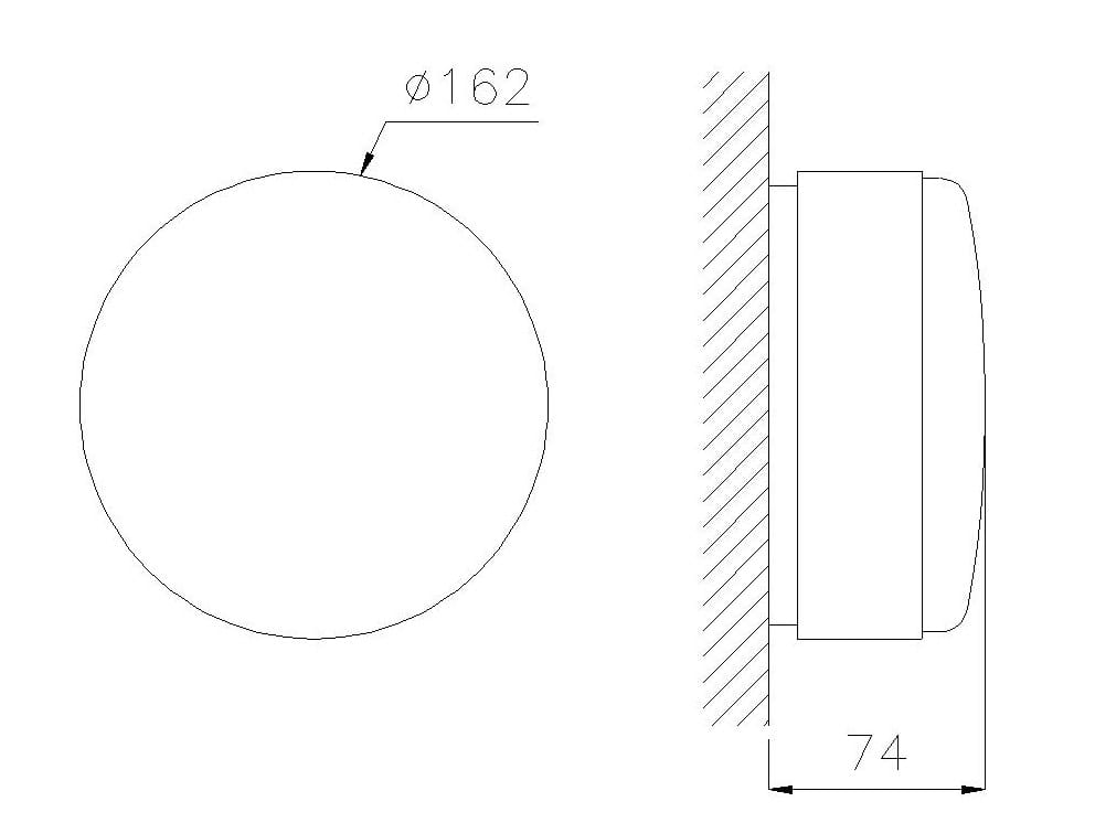 Настенный светодиодный аварийный свет DAISALUX LUNA ARCH-00059961 - Вид №2
