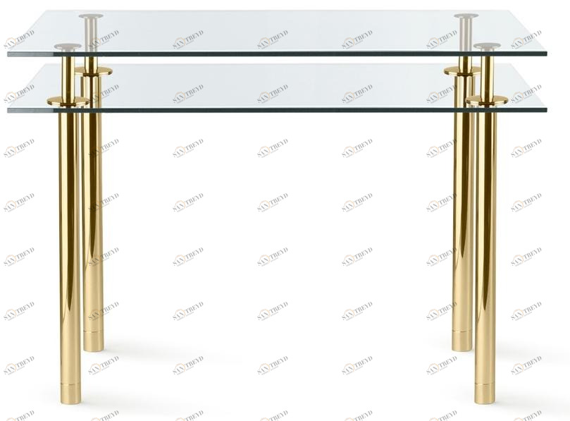 GHIDINI1961 Прямоугольный стол из хрусталя Legs sun-id-1493617