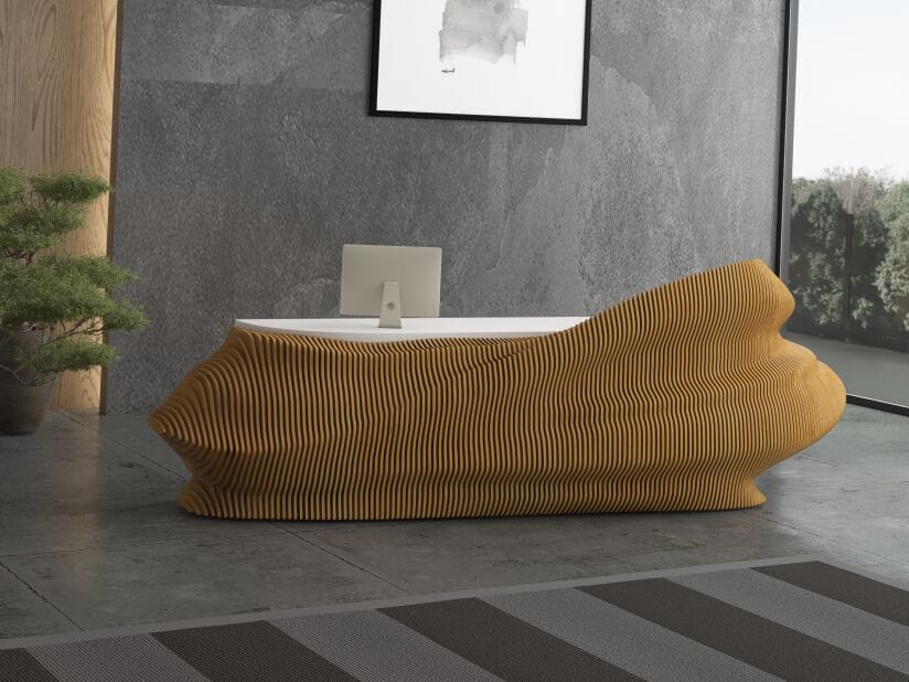 Стойка регистрации из фанеры MYWOODREAM LEON ARCH-00035133 - Вид №1