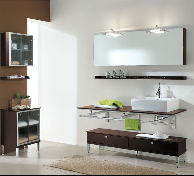 GI59 GIGLIO Комплект мебели для ванной комнаты 140 см ARDECO Ardeco S. R. L 42664 - Вид №1