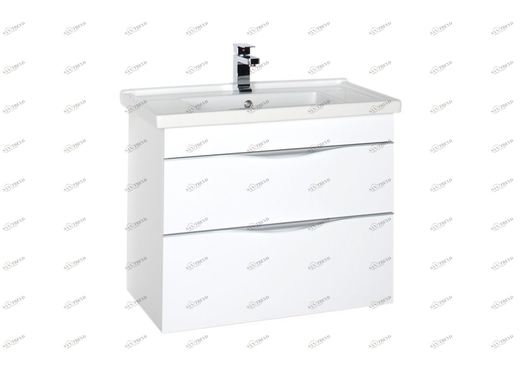 Тумба под раковину Aquanet Эвора 80 белый sun-id-270690