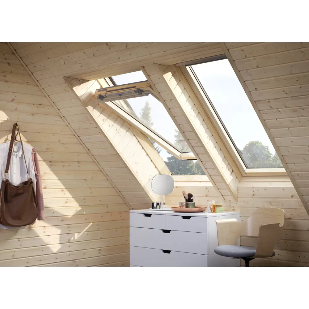 Окно мансардное Velux GZR MR08 3050 дерево/алюминий 78x140 см STLM-2101456 - Вид №4