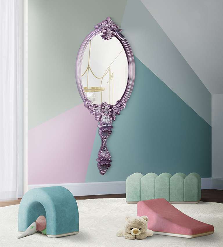 CIST829 Зеркала для детской Хамелеон розовый Circu  - Вид №6