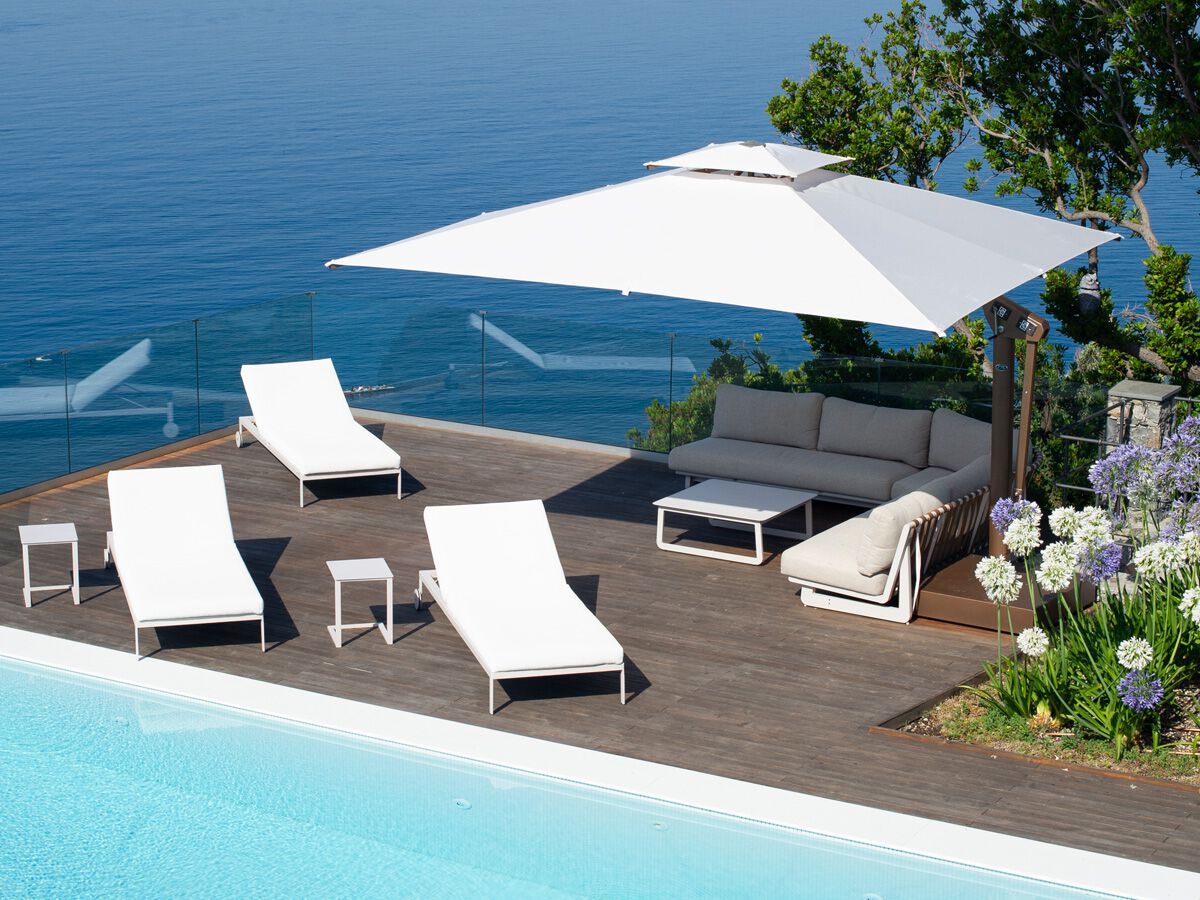 Зонтик с боковым полюсом Ombrellificio Poggesi KING ARCH-00017835 - Вид №6