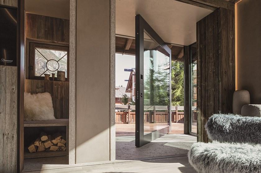 OIKOS VENEZIA Защитная дверь из алюминия и стекла Nova sun-id-1397324 - Вид №11