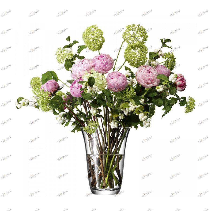 Ваза для открытого букета flower 23 см LSA INTERNATIONAL - 253346 Прозрачный 