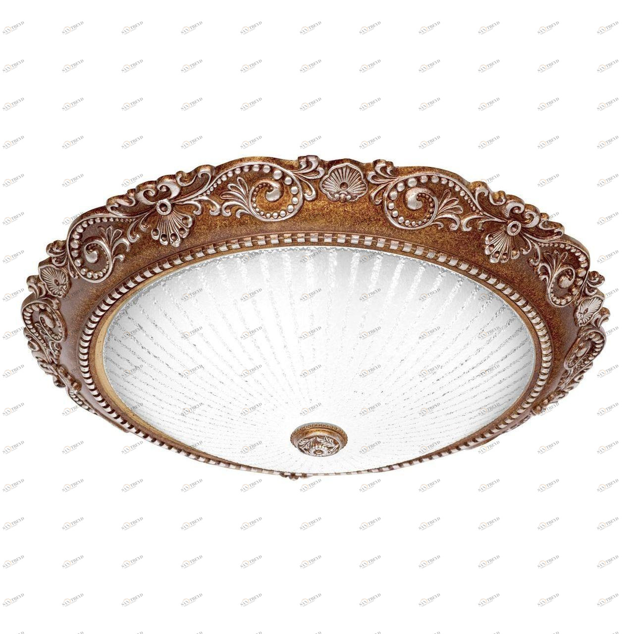 Потолочный светодиодный светильник Silver Light Louvre 833.49.7 SILVER LIGHT LOUVRE BROWN CLEAR 204301 Белый;бронза 