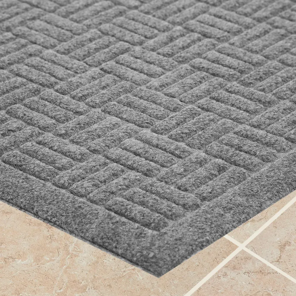 INSPIRE Lenzo - серый коврик для прихожей с антискользящим покрытием 82761224 STLM-0035640 - Вид №1