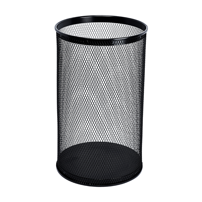 85982 Kруглoe мусорное ведро, черный цвет​ SANELA 