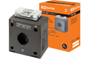 18155347 Трансформатор тока ТТН 30T/100/5- 5VA/0,5-Р SQ1101-1064 TDM