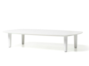 Прямоугольный низкий журнальный столик из МДФ