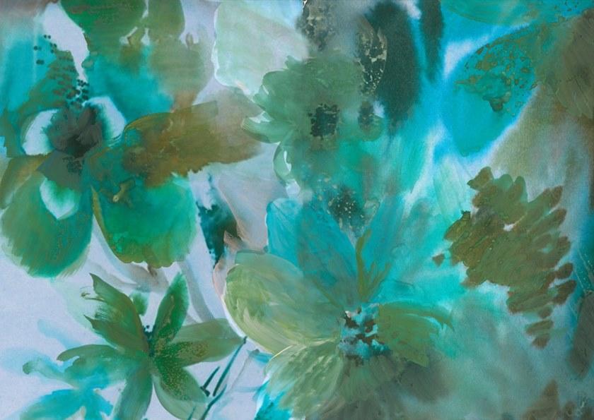 Tecnografica Водонепроницаемые прорезиненные обои с цветочными мотивами I decorativi 56089 - Вид №1