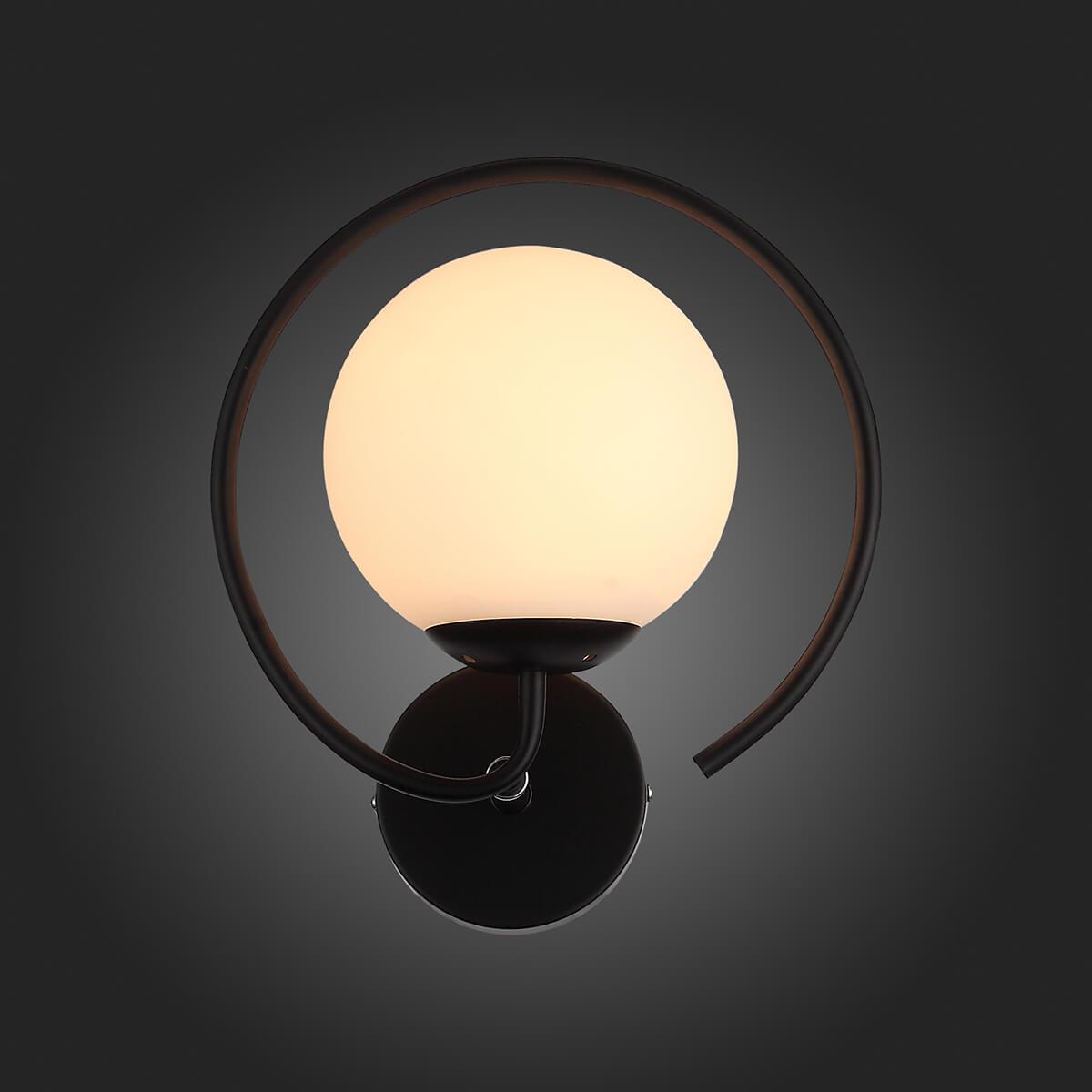 Бра настенное белое с черным ST Luce Galio SL418.401.01 ST LUCE GALIO 00-3930113 Белый;черный  - Вид №2