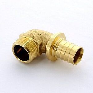 REHAU Угольник RAUTITAN 32Х1 НР RX (бронза)