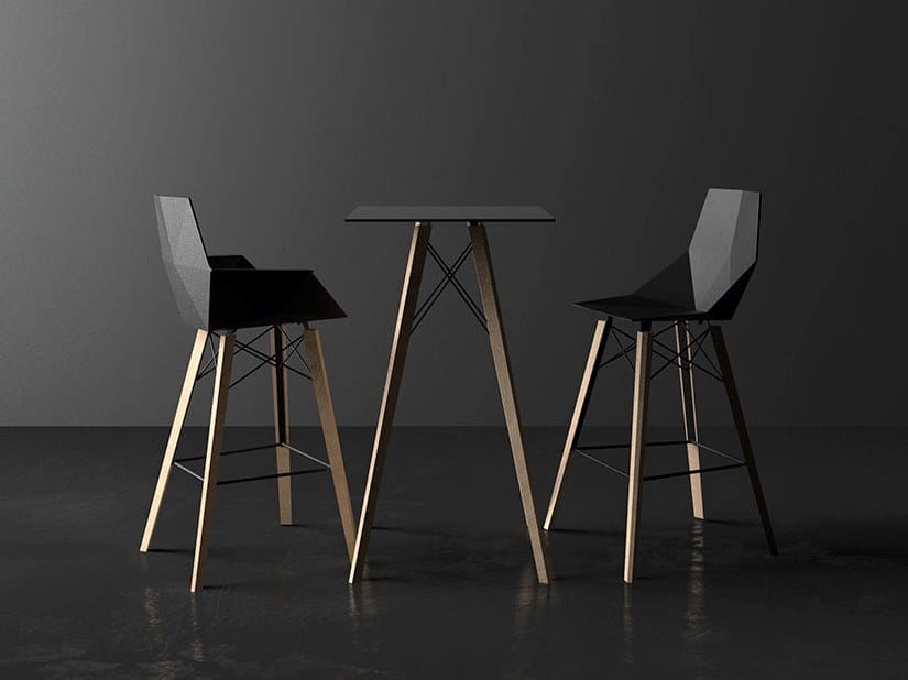 Полипропиленовый стул Vondom Faz Wood ARCH-00079354 - Вид №3