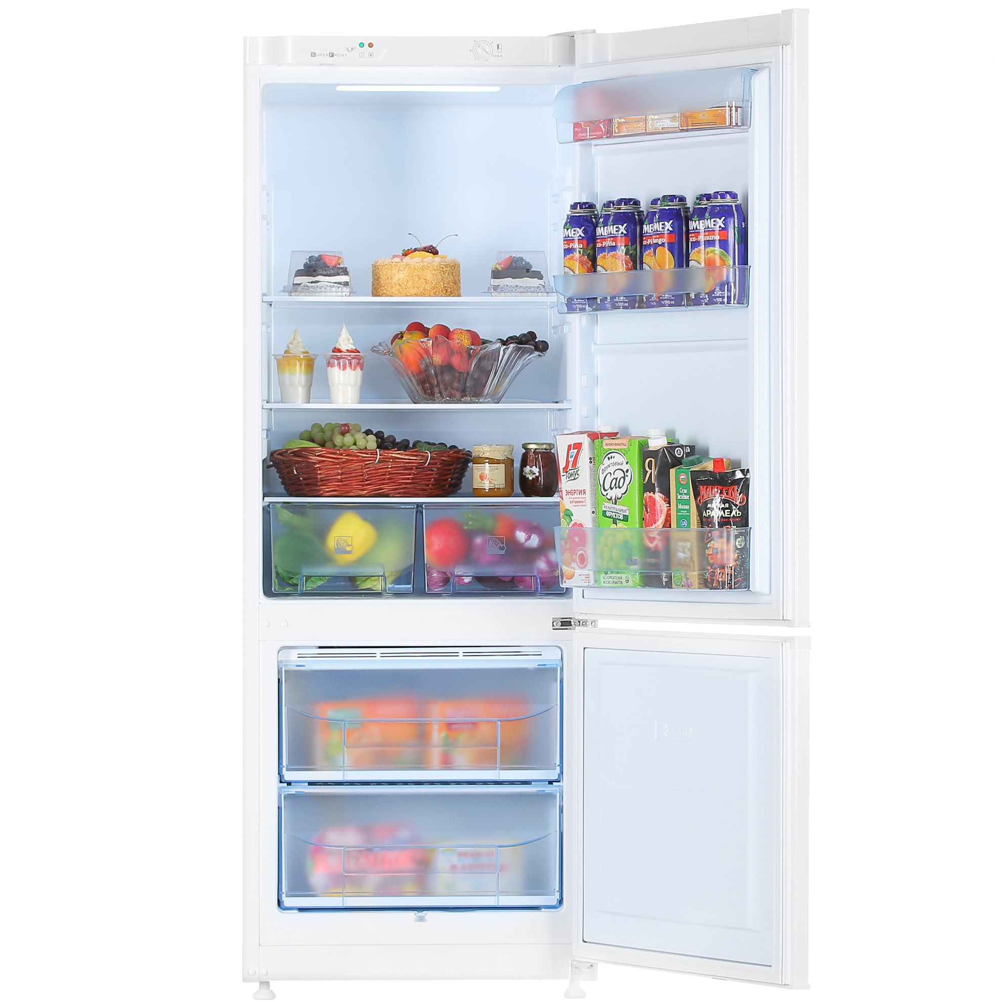 1011925 Холодильник с морозильником   Pozis RK-102 белый STDN-0037409 - Вид №5