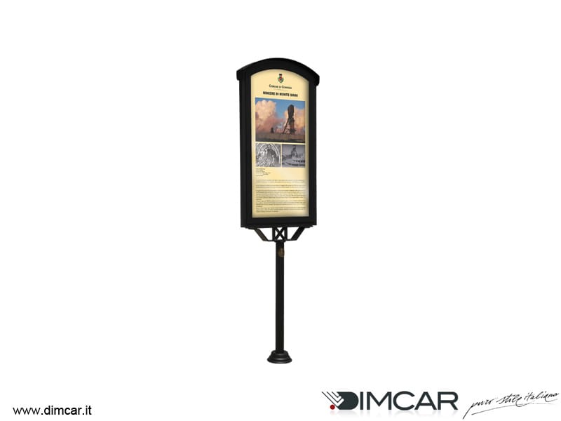 Оцинкованная сталь самонесущая общественная доска объявлений DIMCAR ARCH-00140178 - Вид №1