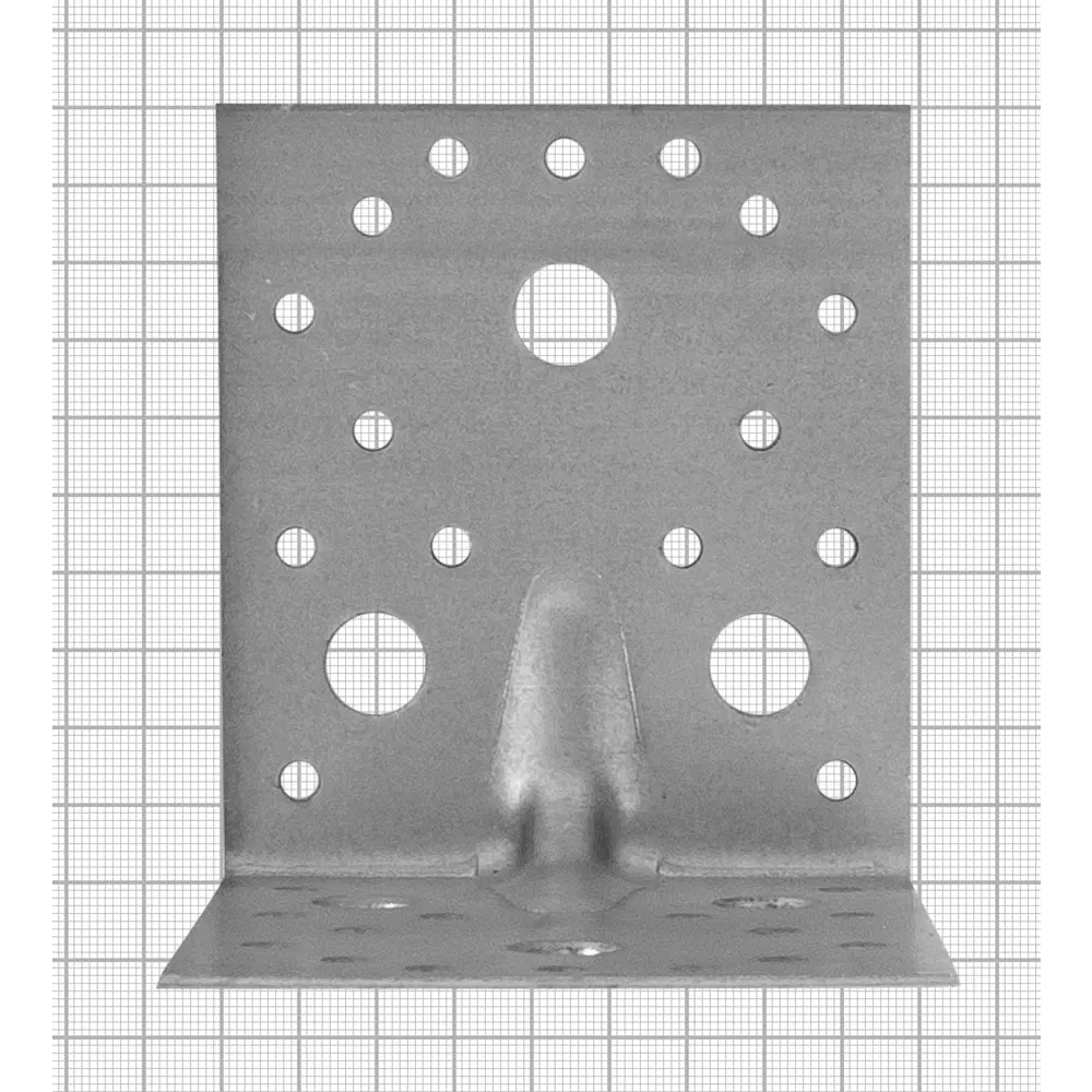 Уголок крепёжный усиленный оцинкованный 105x105x90x2 мм, 10 шт КРЕПКО-НАКРЕПКО STLM-2093120 - Вид №4