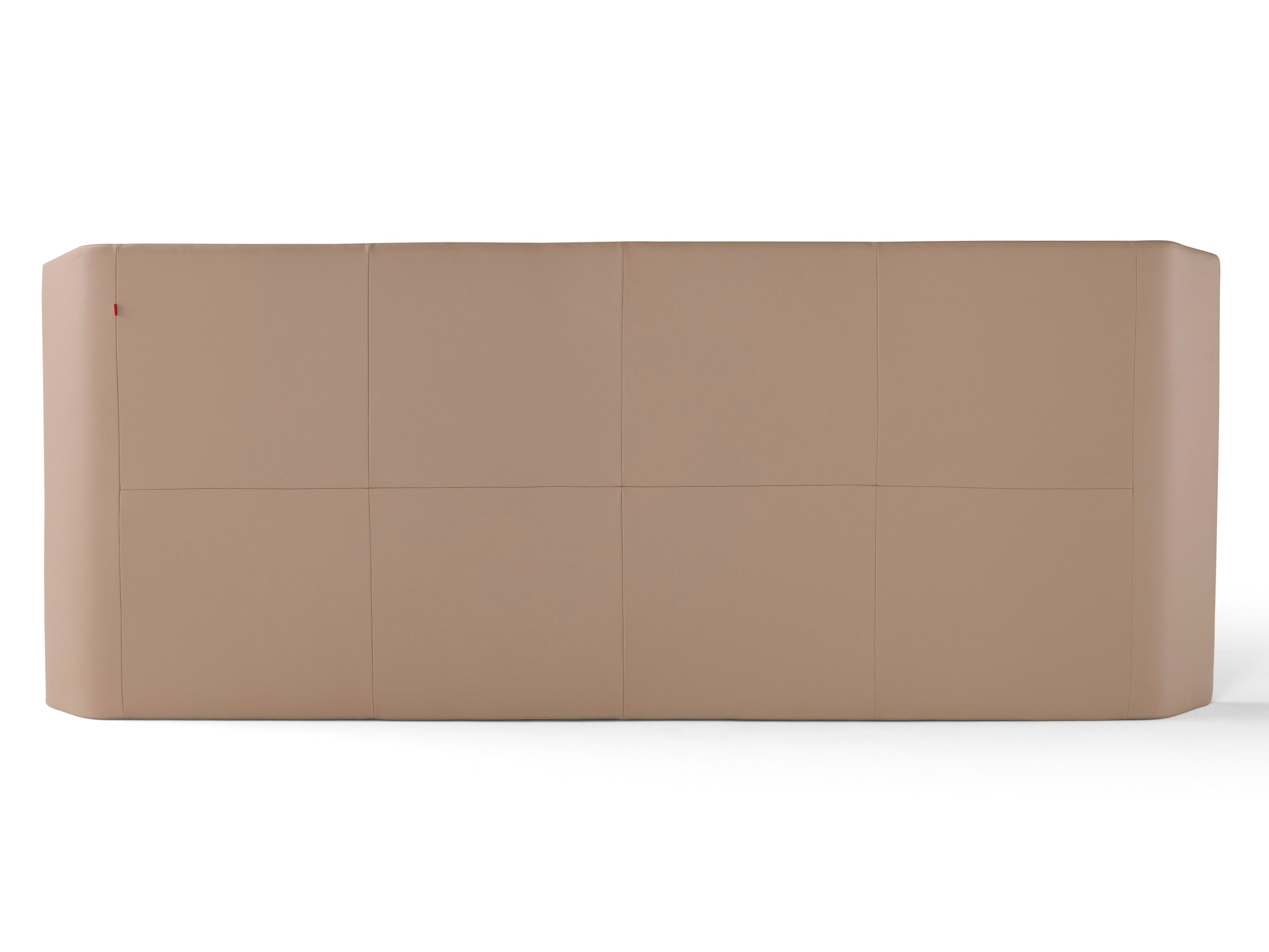 Кожаная двуспальная кровать с высоким изголовьем Amura Panis ARCH-00088670 - Вид №3