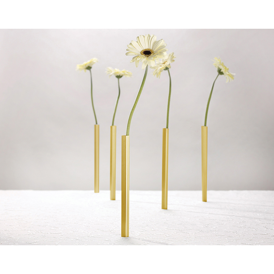 PE545 Набор ваз peleg, magnetic vase, золотой, 5 шт. Peleg Design  - Вид №1