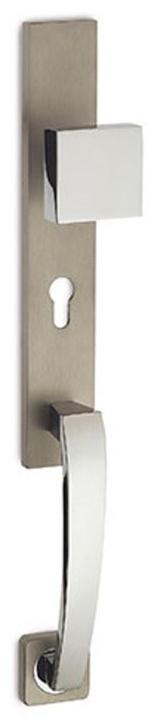 Pasini Латунная ручка на пластине Quadrata 4126  - Вид №1