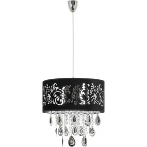 Подвесной светильник с абажуром черный Sorrento 4198 NOWODVORSKI ДИЗАЙНЕРСКИЕ, SORRENTO 00-3889804 Черный