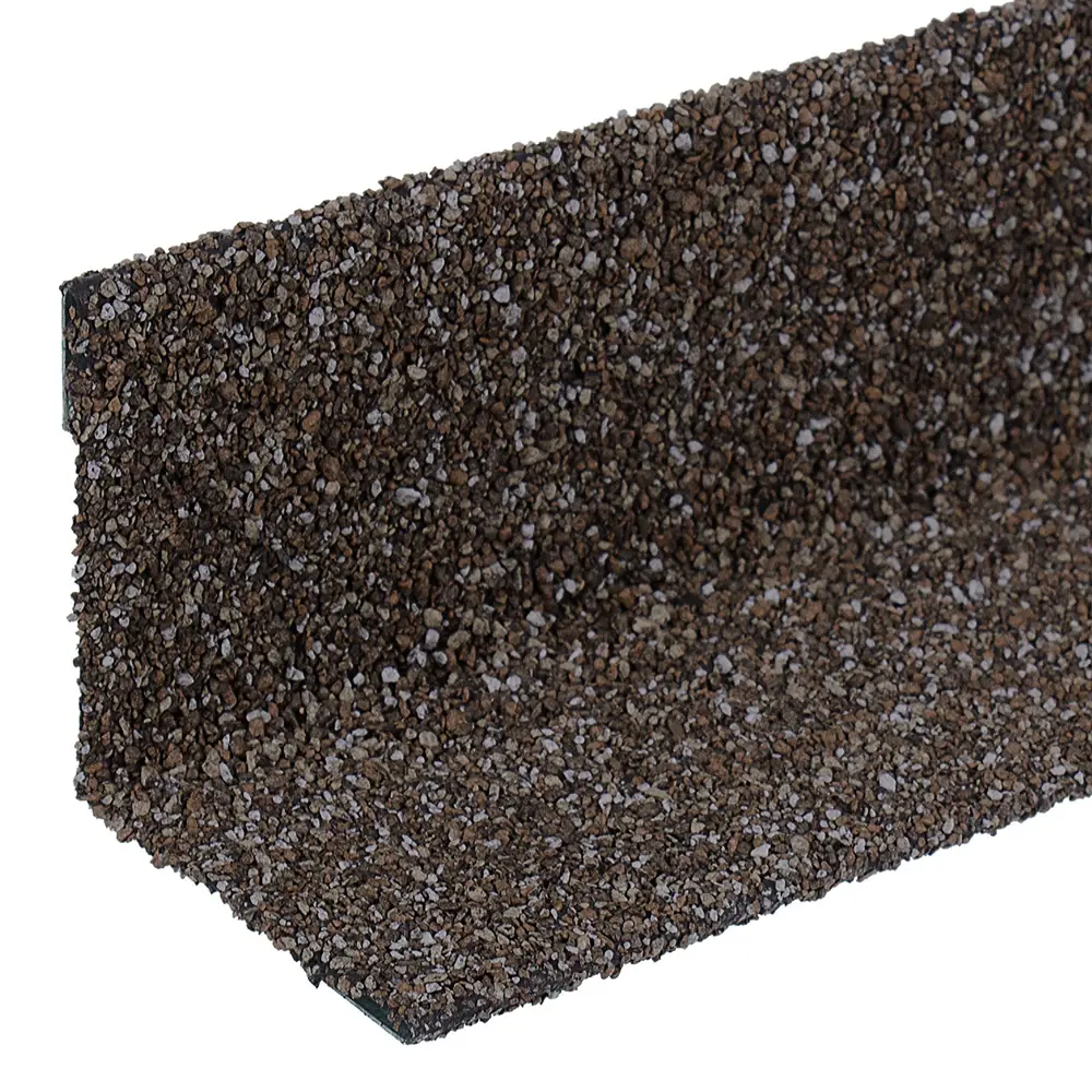 82587742 Угол внутренний гранулят Hauberk 1.25 м. цвет кварцит STLM-1500888 ТЕХНОНИКОЛЬ 