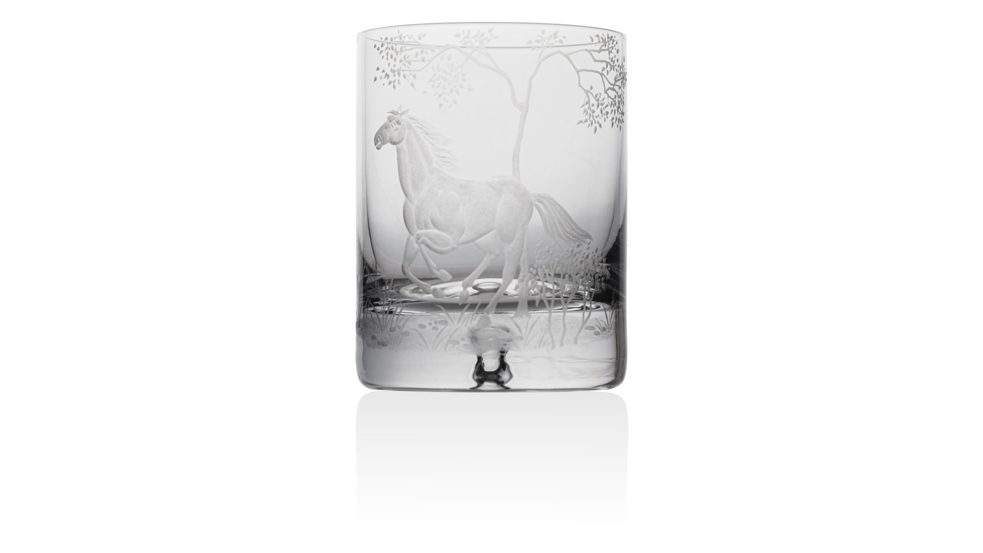 10651164 KROSNO Набор стаканов для виски Krosno "Легенда, Лошади" 250мл, 6 шт Стекло  - Вид №6