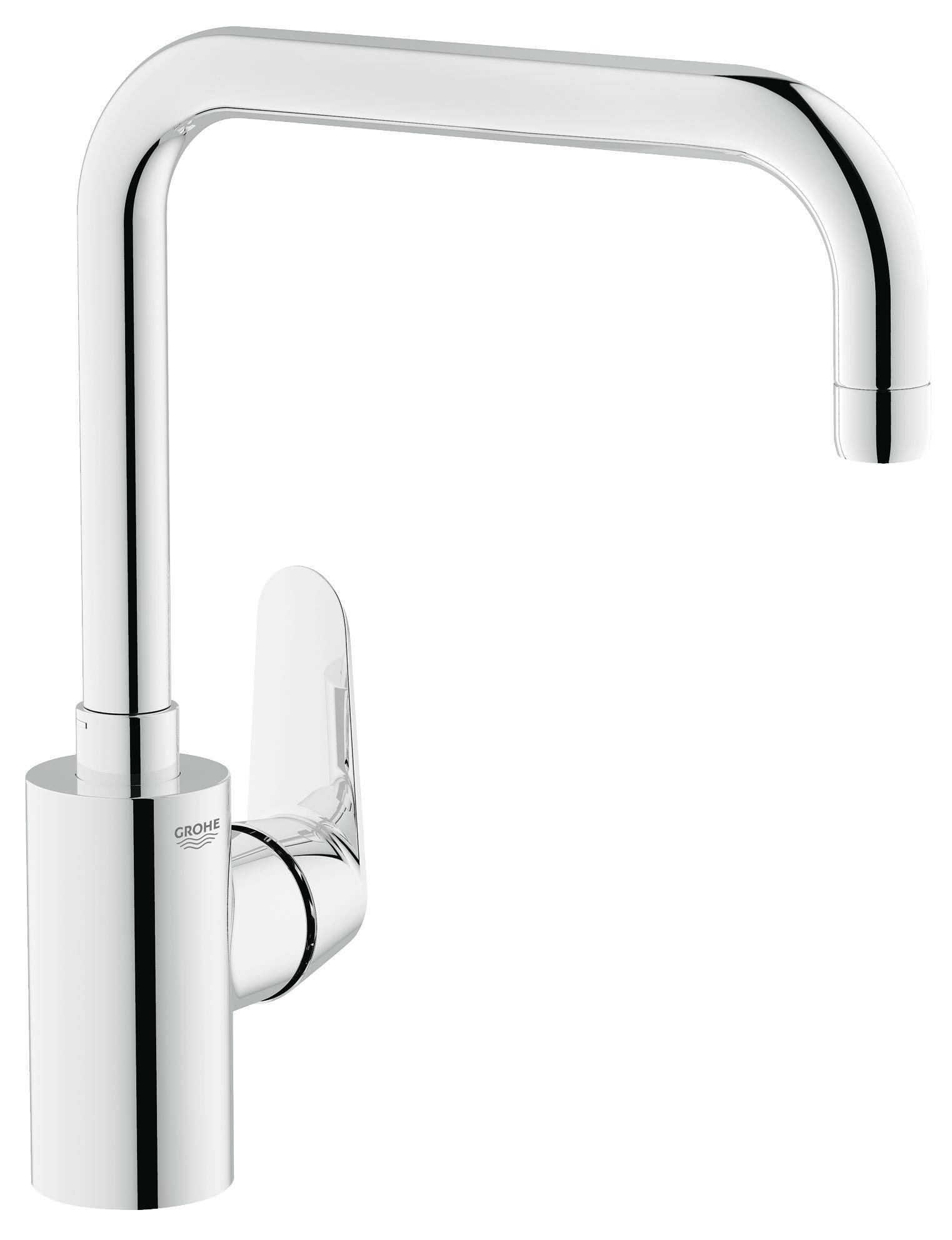 Смеситель для кухни GROHE Eurodisc Cosmopolitan с высоким изливом, хром (32259002)