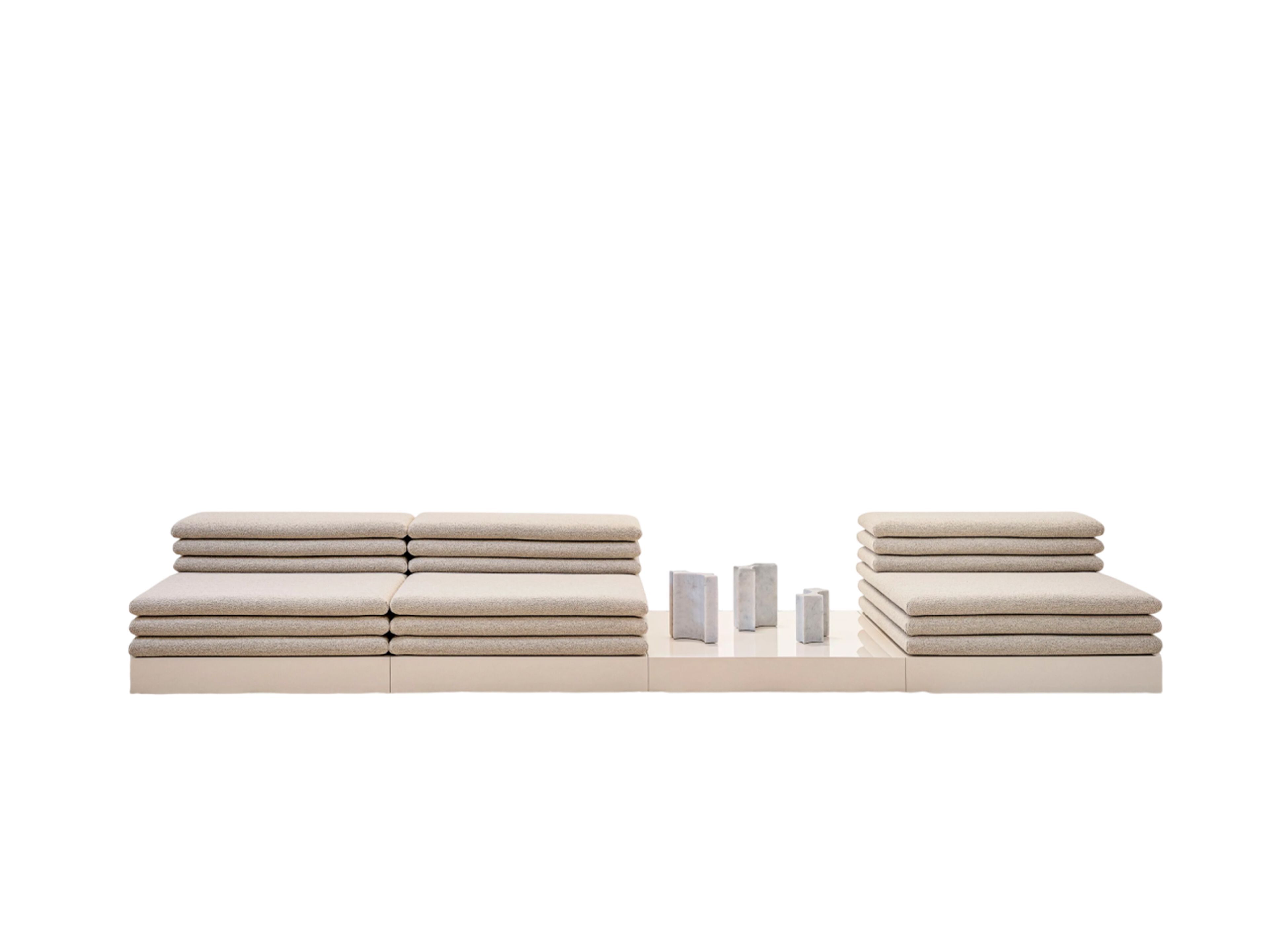 Секционный диван из ткани La Cividina Acamante ARCH-00049709 - Вид №7