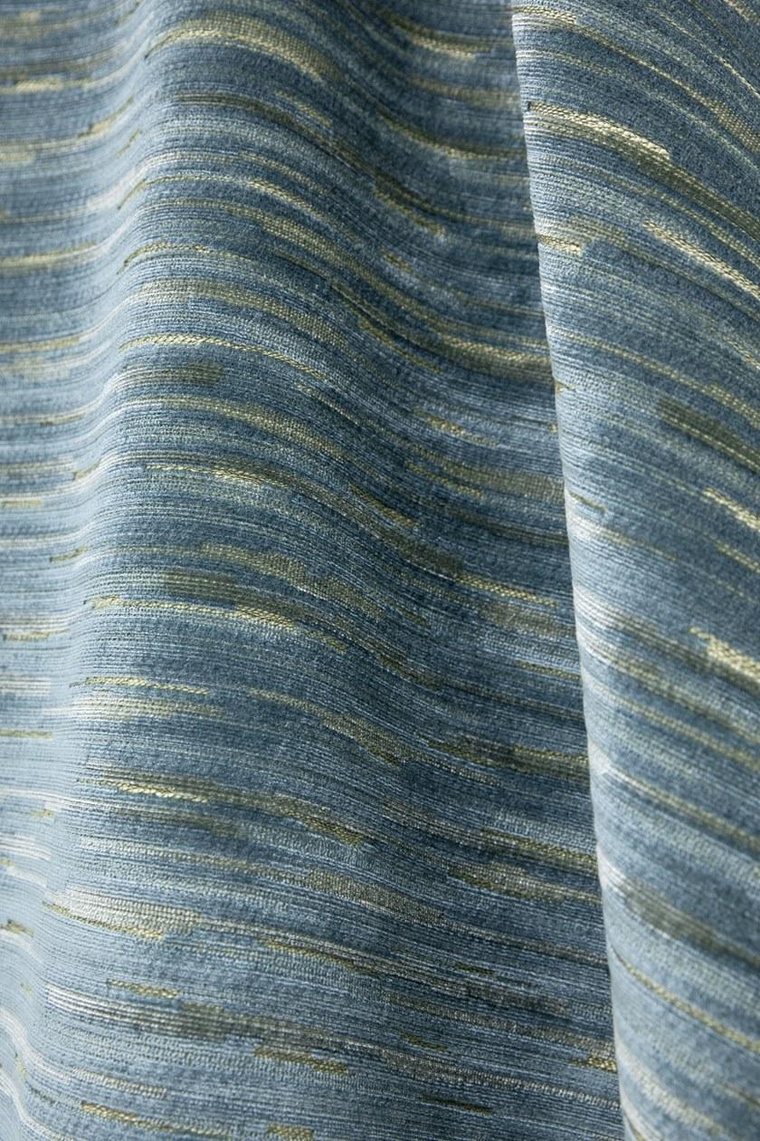 LELIEVRE Блестящая ткань в полоску Nature précieuse 0611 - Вид №3