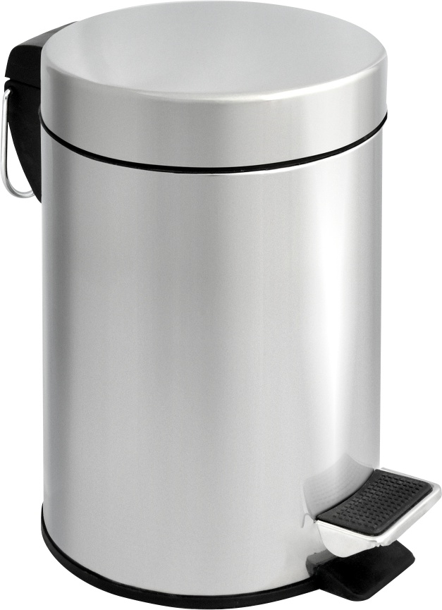 2565.066 Урна с механизмом поднятия крышки 11303 нержав сталь 3л Solinne