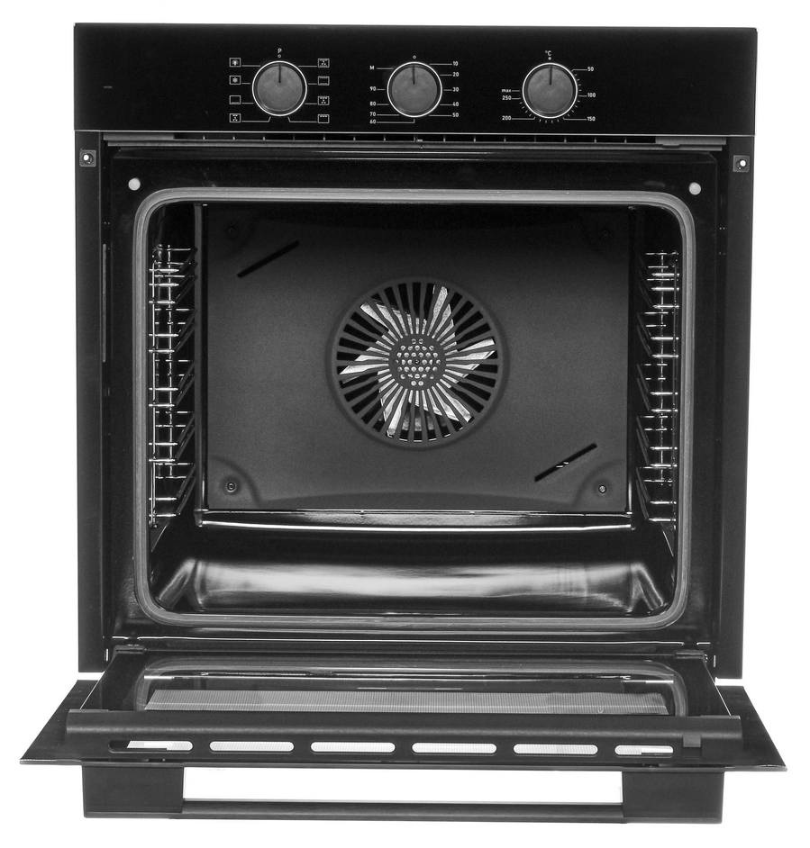 9236312 Электрический духовой шкаф Jacky's JO EN7618 черный STDN-0146429 - Вид №2