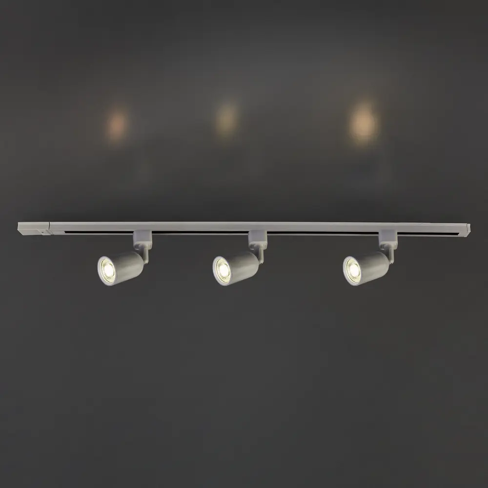 Трековая светодиодная система Volpe — 3 плафона с шинопроводом 82736275 STLM-0035116