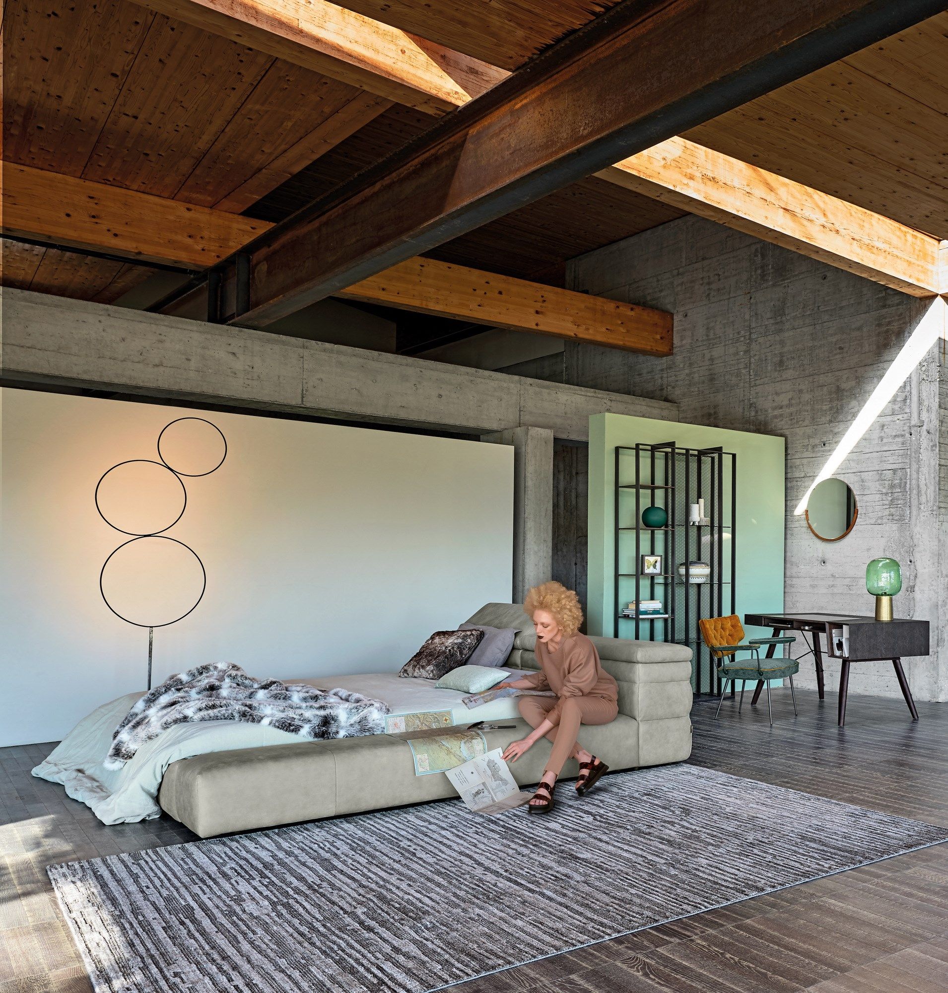 Двуспальная кровать для хранения Arketipo ARCH-00091972 - Вид №2