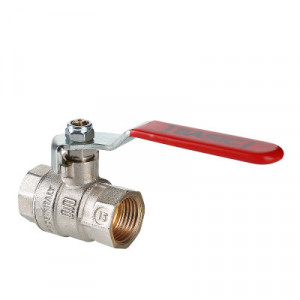 S.214.07 Кран шаровой ENOLGAS BASIC с флажковой рукояткой и внутренней резьбой Valtec 1 1/4"
