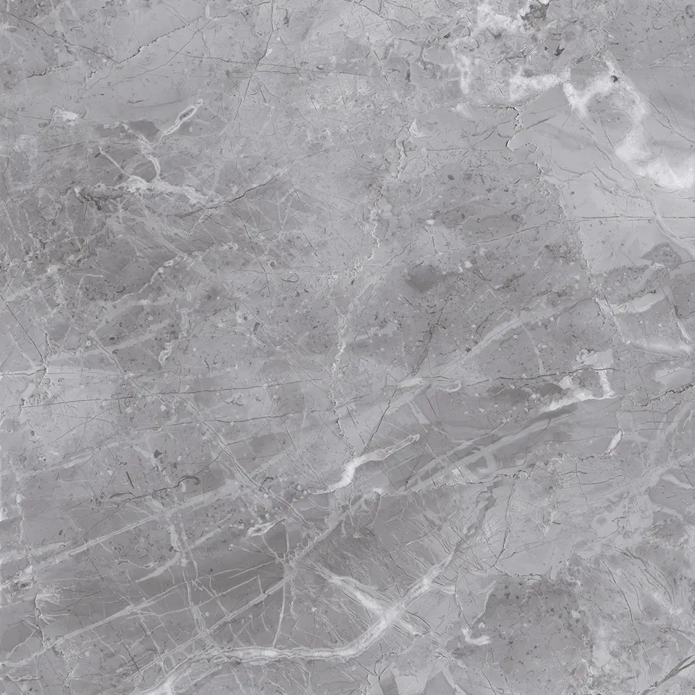 Керамогранит Grasaro Softmarble 60x60 см 1.44 м² лаппатированный цвет серый STLM-2066199 - Вид №1