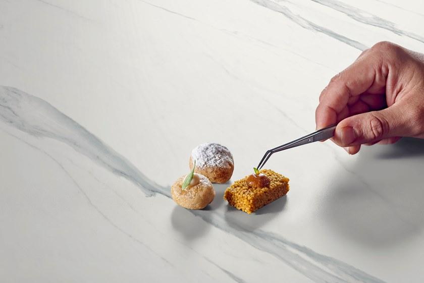 Cosentino Облицовка мебели с эффектом мрамора Dekton® natural sun-id-1364151 - Вид №2