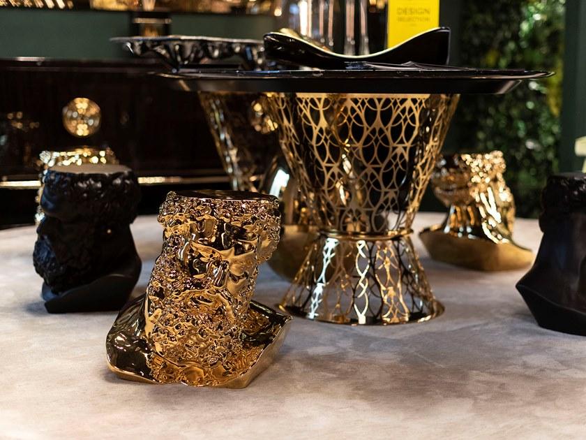 VGnewtrend Овальный стол из мрамора black marquina  7512128.96  - Вид №2