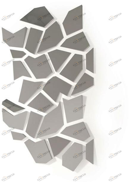 Carpanese Home Зеркальный стеклянный настенный декоративный объект Contemporary 7528