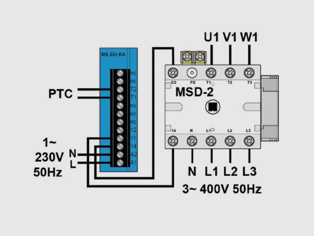 Тепловая защита электродвигателя Soler & Palau MSK EX Santreyd sun-id-682953 - Вид №1
