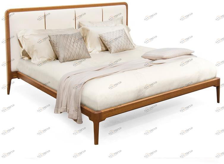 Formitalia Кровать из оленьей кожи с мягким изголовьем sun-id-1437762